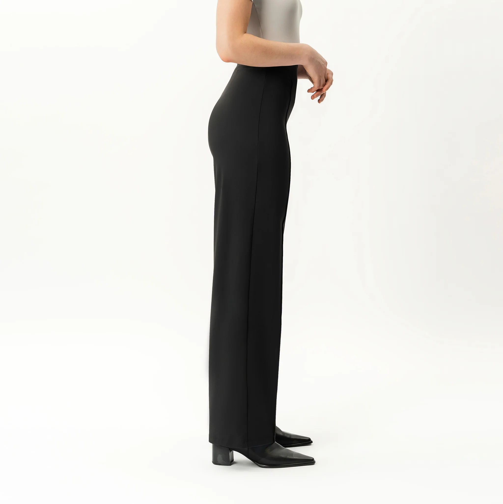 Asana Relaxed Front Crease Pant - Image 6