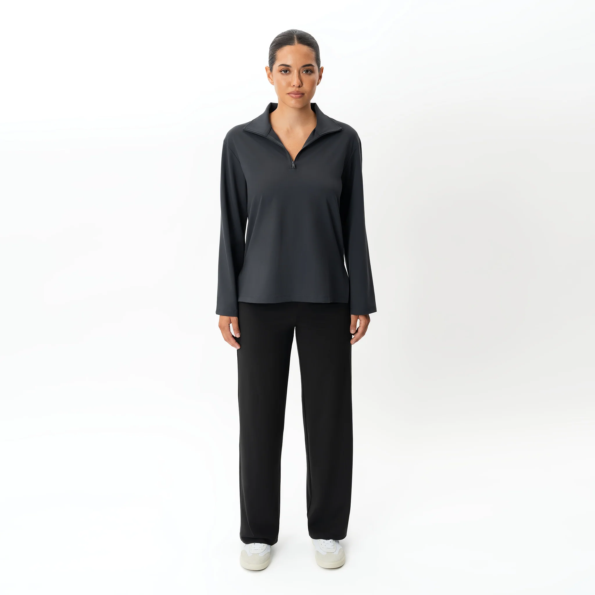 Asana Relaxed Quarter-zip - Image 2