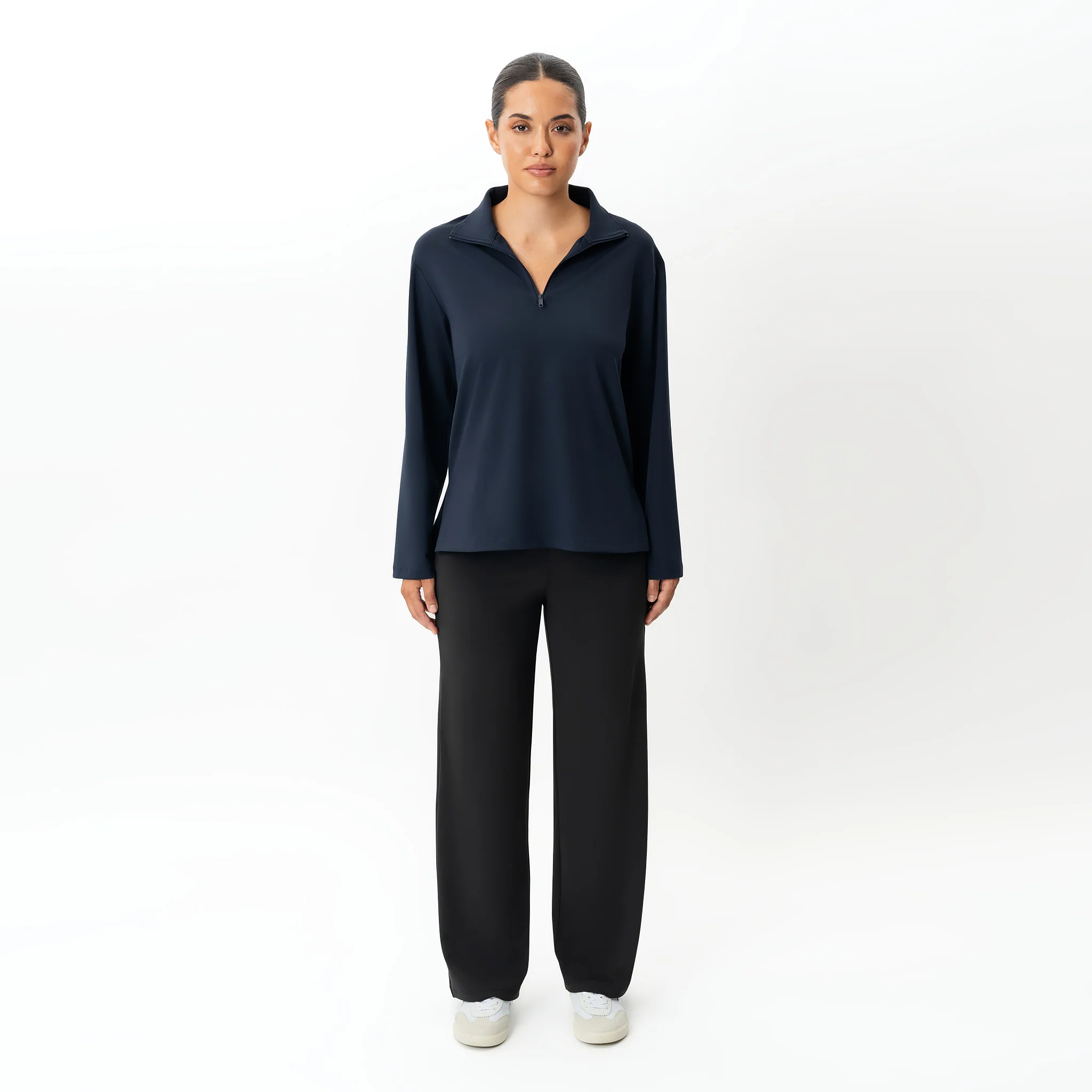 Asana Relaxed Quarter-zip - Image 2