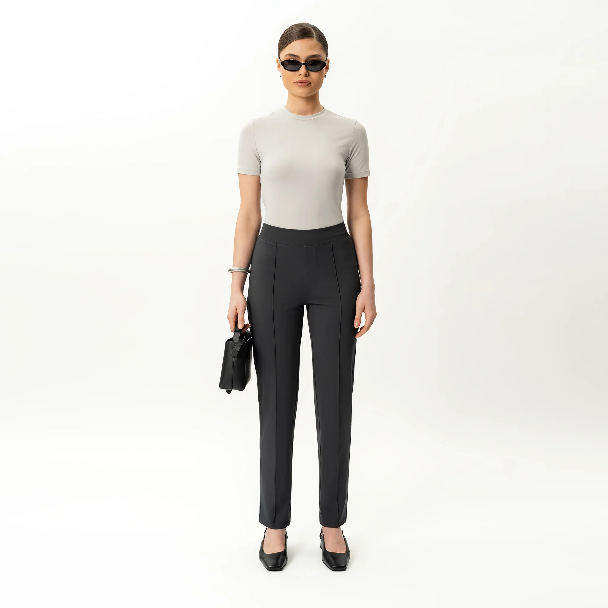 Asana Slim Front Crease Pant - Image 2