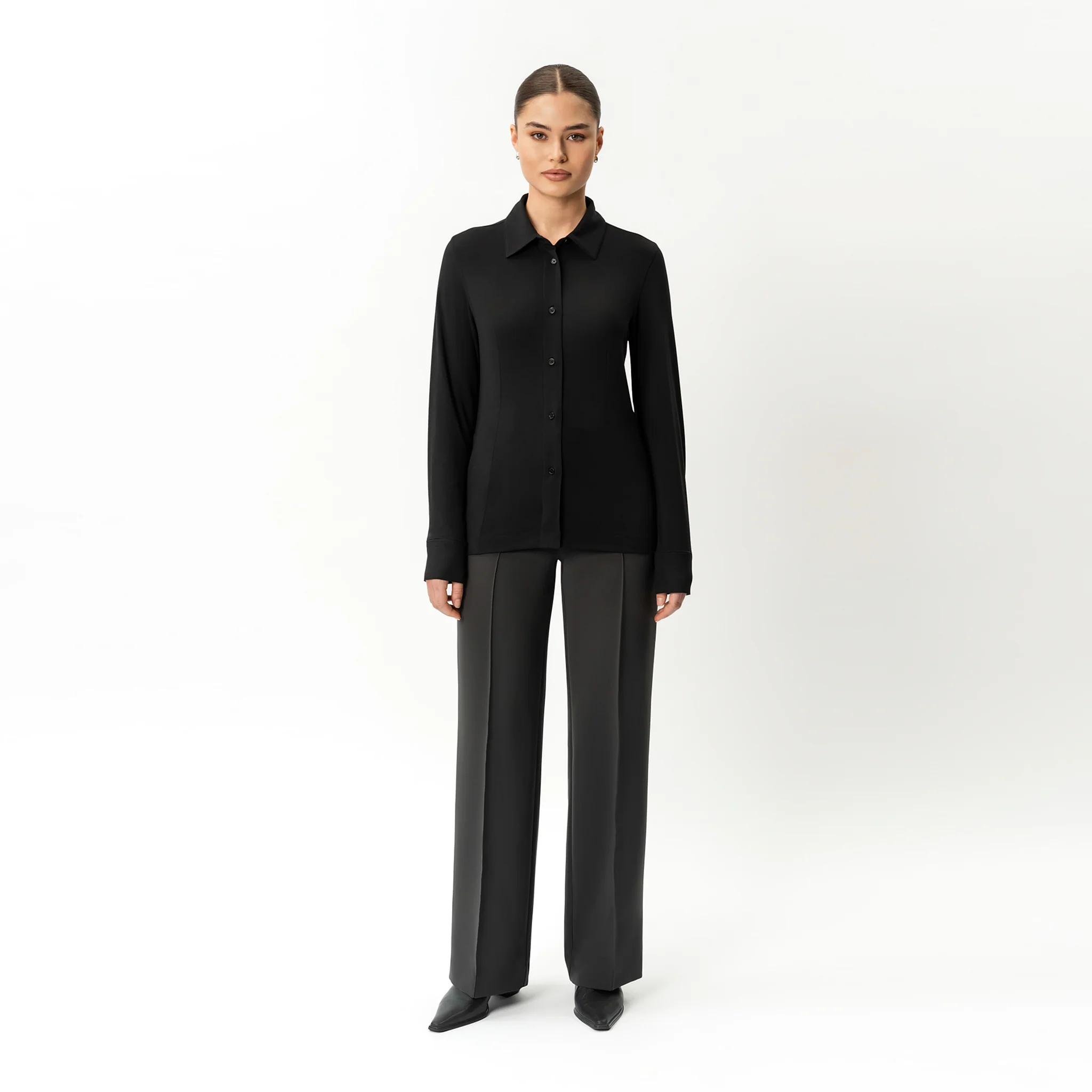 Fitted Jersey shirt - Image 6