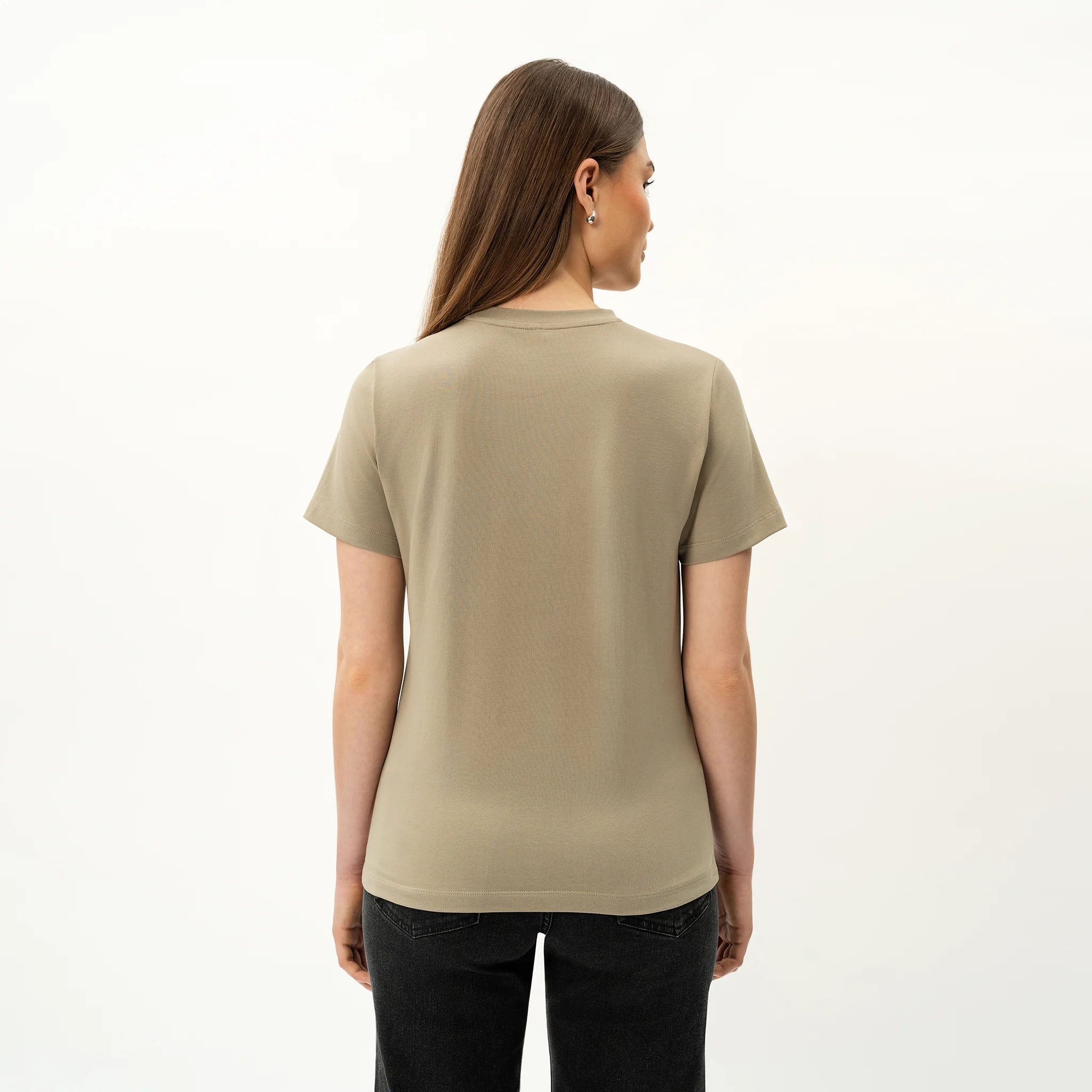 Fitted Pima T-shirt - Image 3