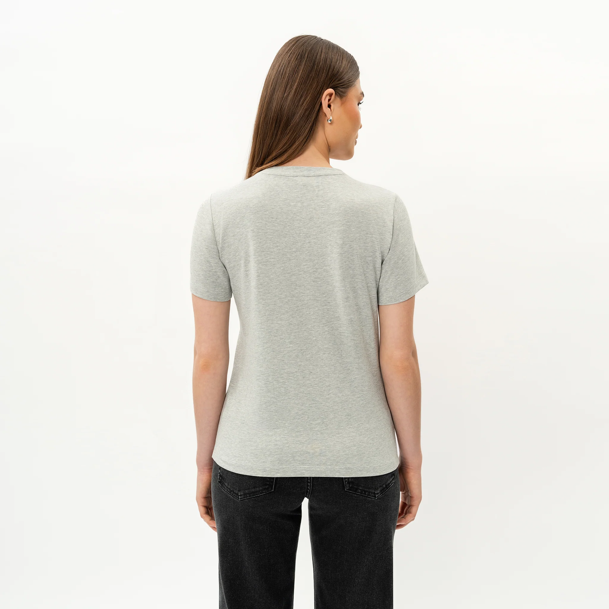 Fitted Pima T-shirt - Image 3