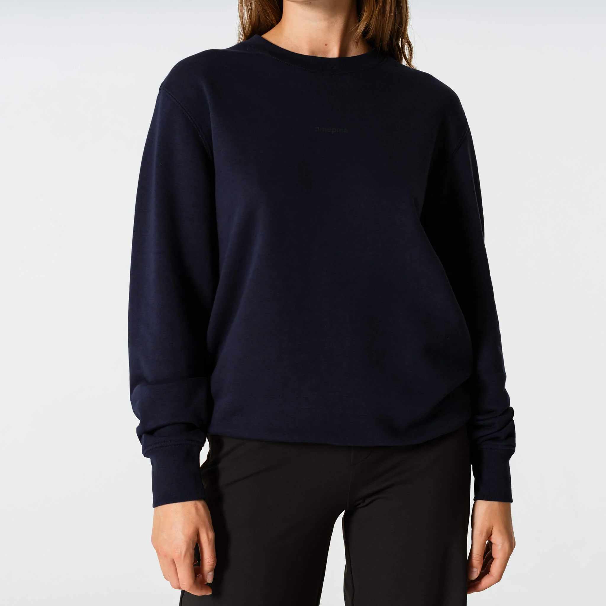 French Terry Crewneck Sweater - Image 2