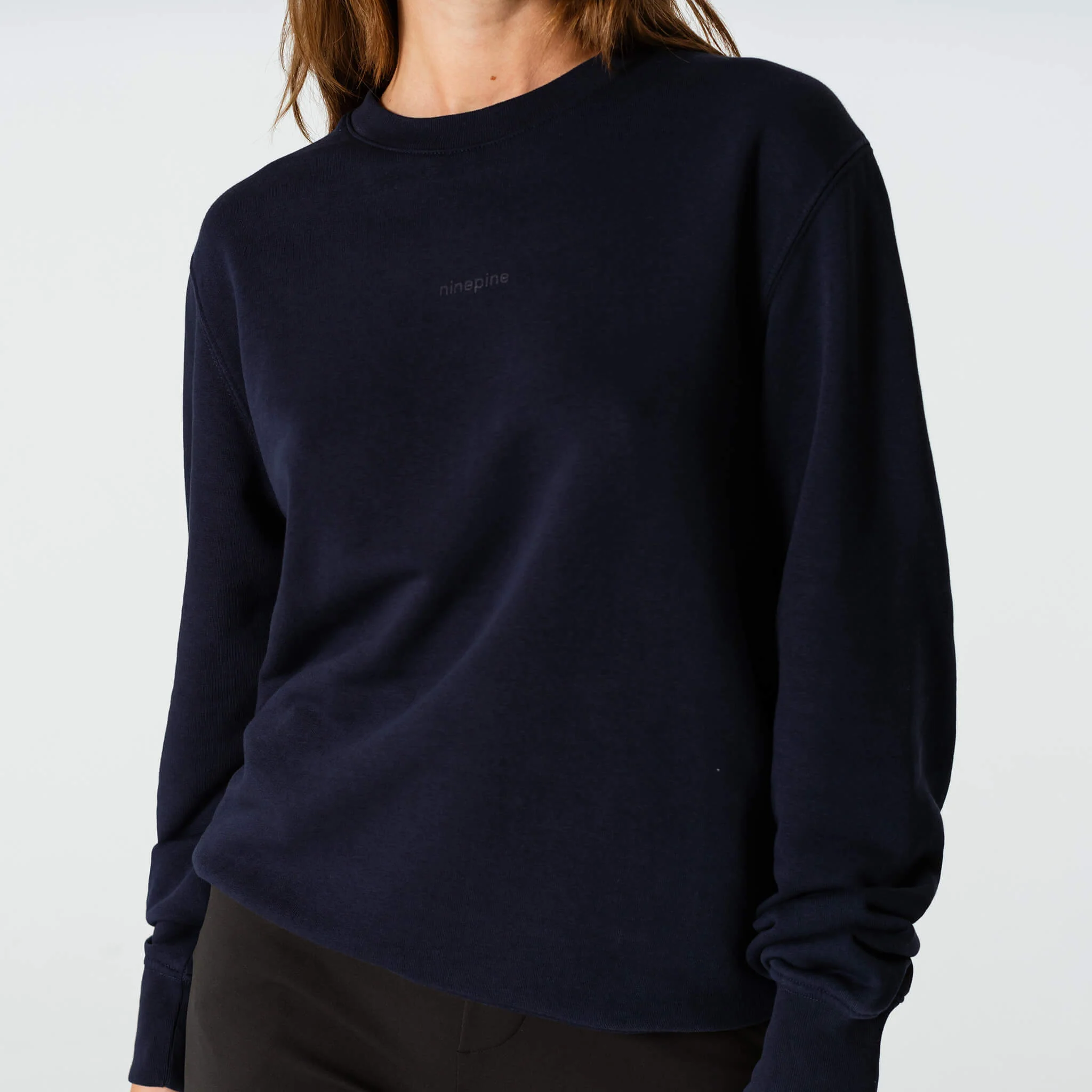 French Terry Crewneck Sweater - Image 3