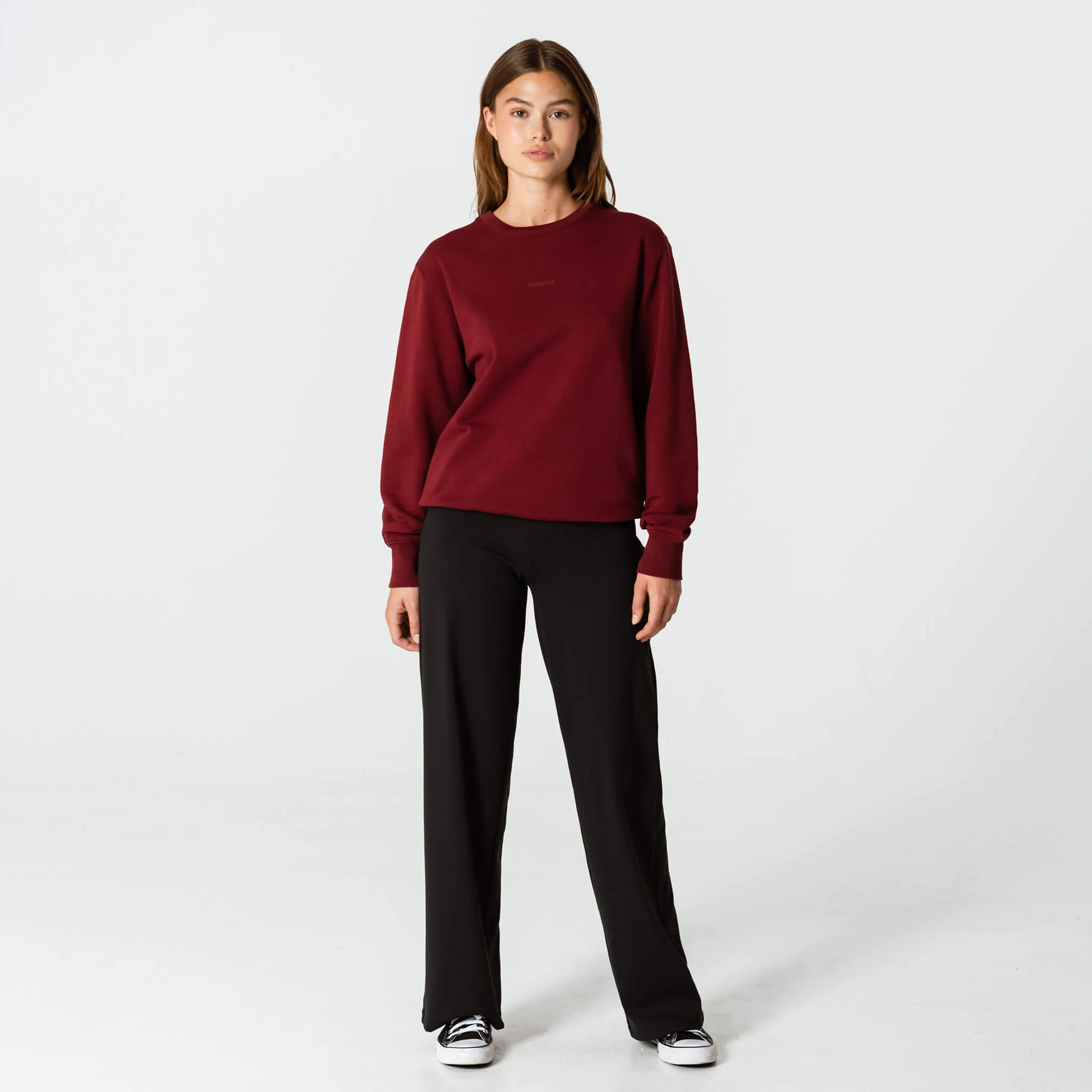 French Terry Crewneck Sweater - Image 2