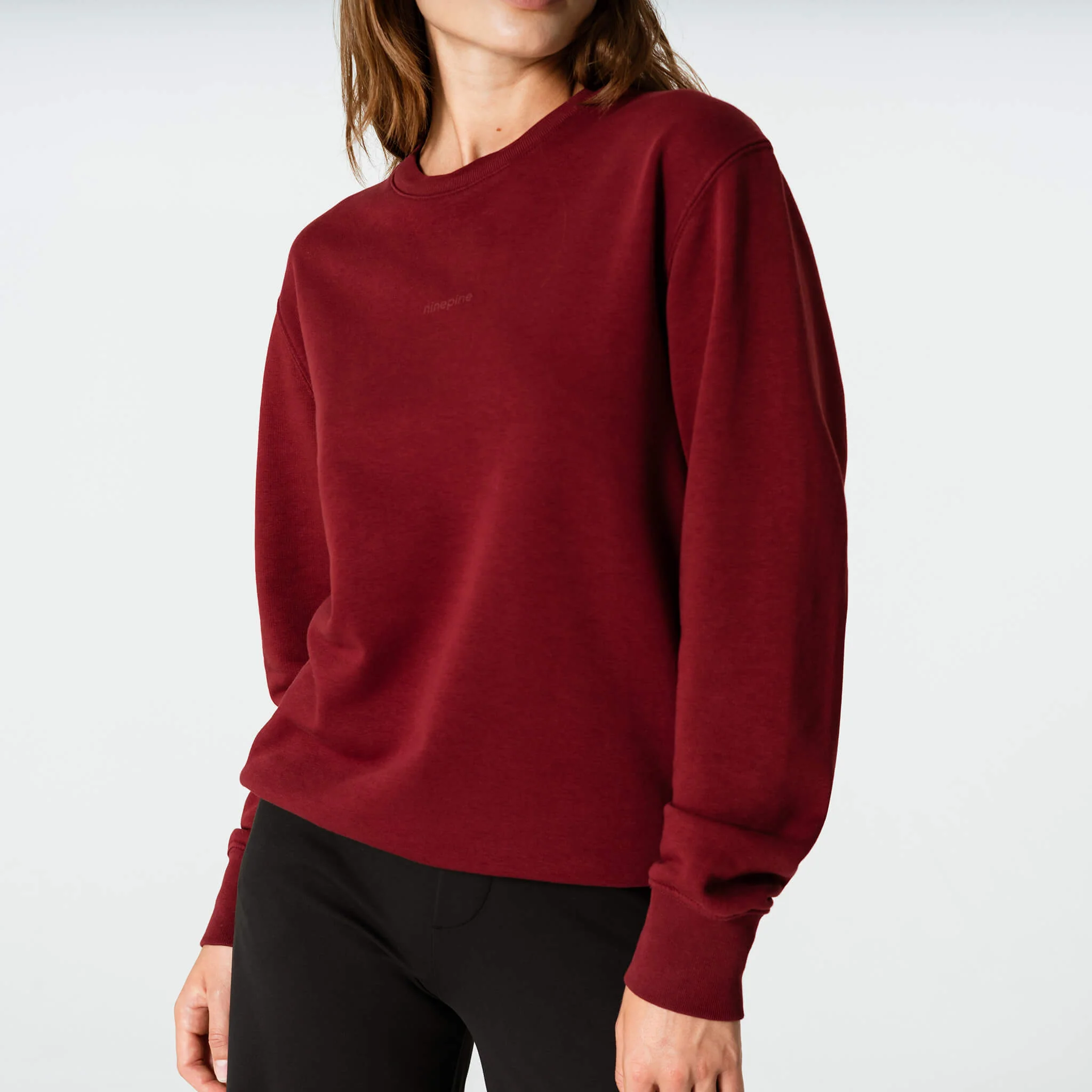 French Terry Crewneck Sweater - Image 3