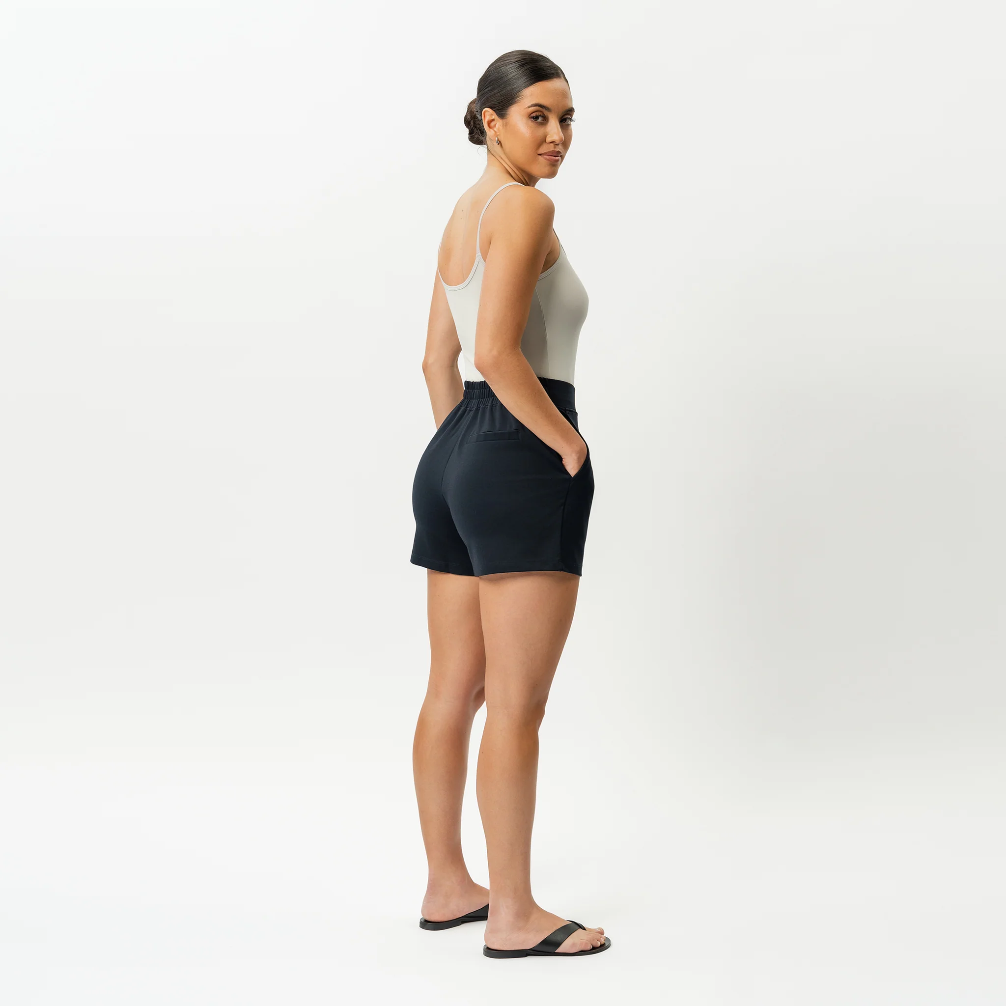 Light Ponte Shorts - Image 5