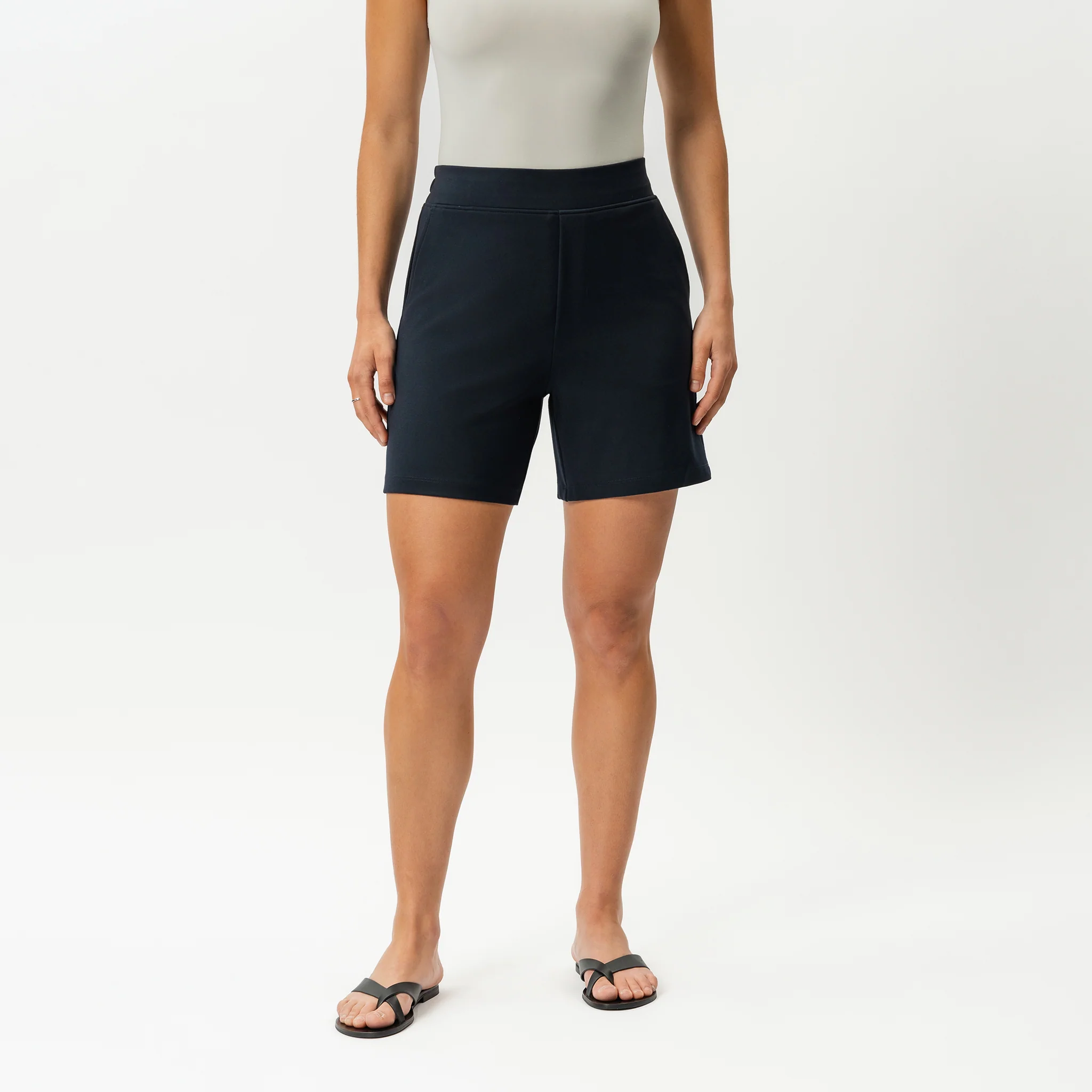 Light Ponte Shorts - Image 9