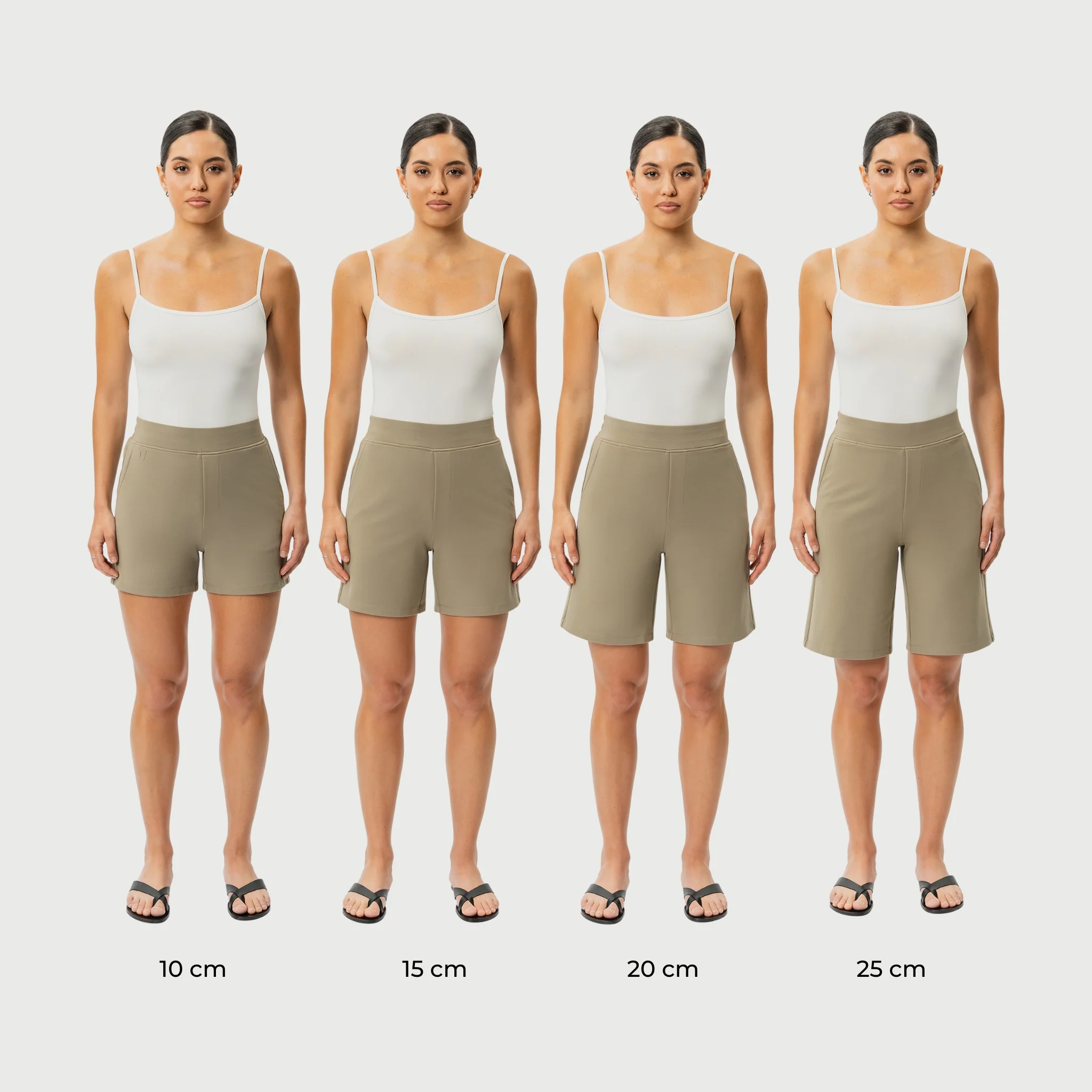Light Ponte Shorts - Image 21
