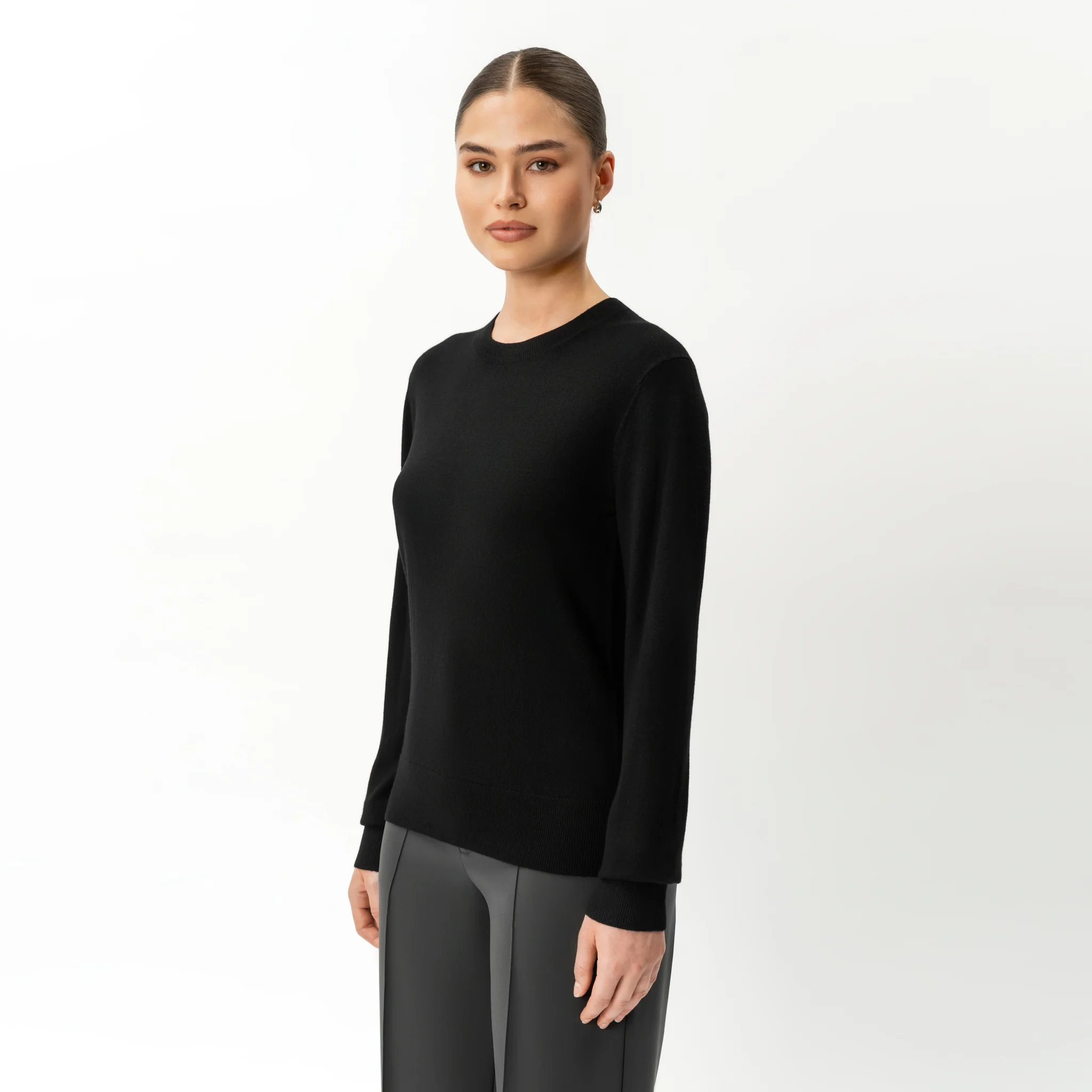 Merino Wool Crewneck - Image 2