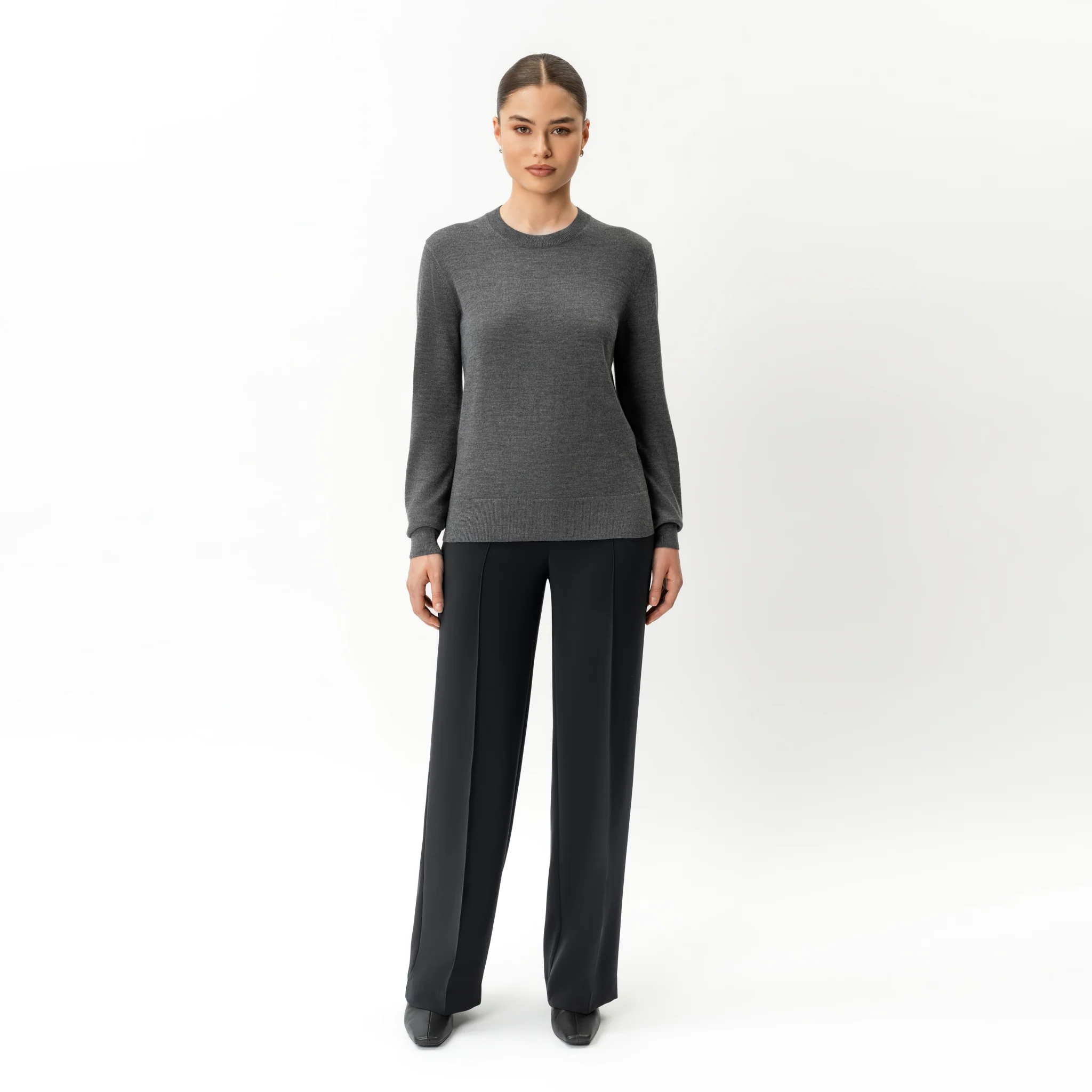 Merino Wool Crewneck - Image 4