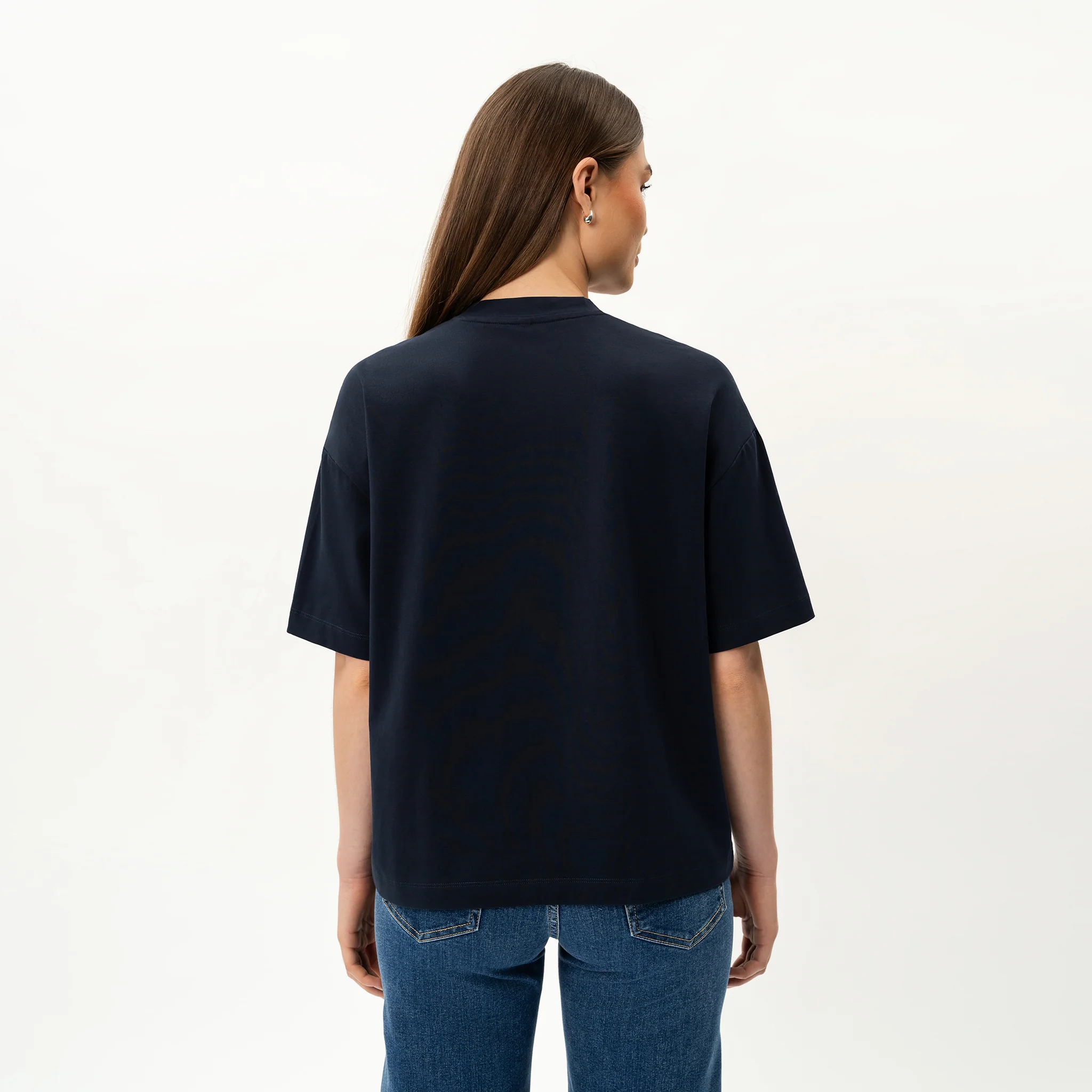 Oversized Boxy Pima T-shirt - Image 3