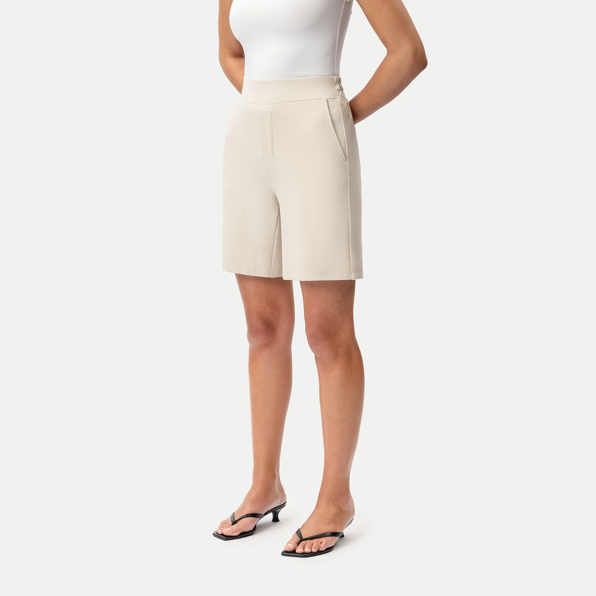Light Ponte Shorts - Image 20