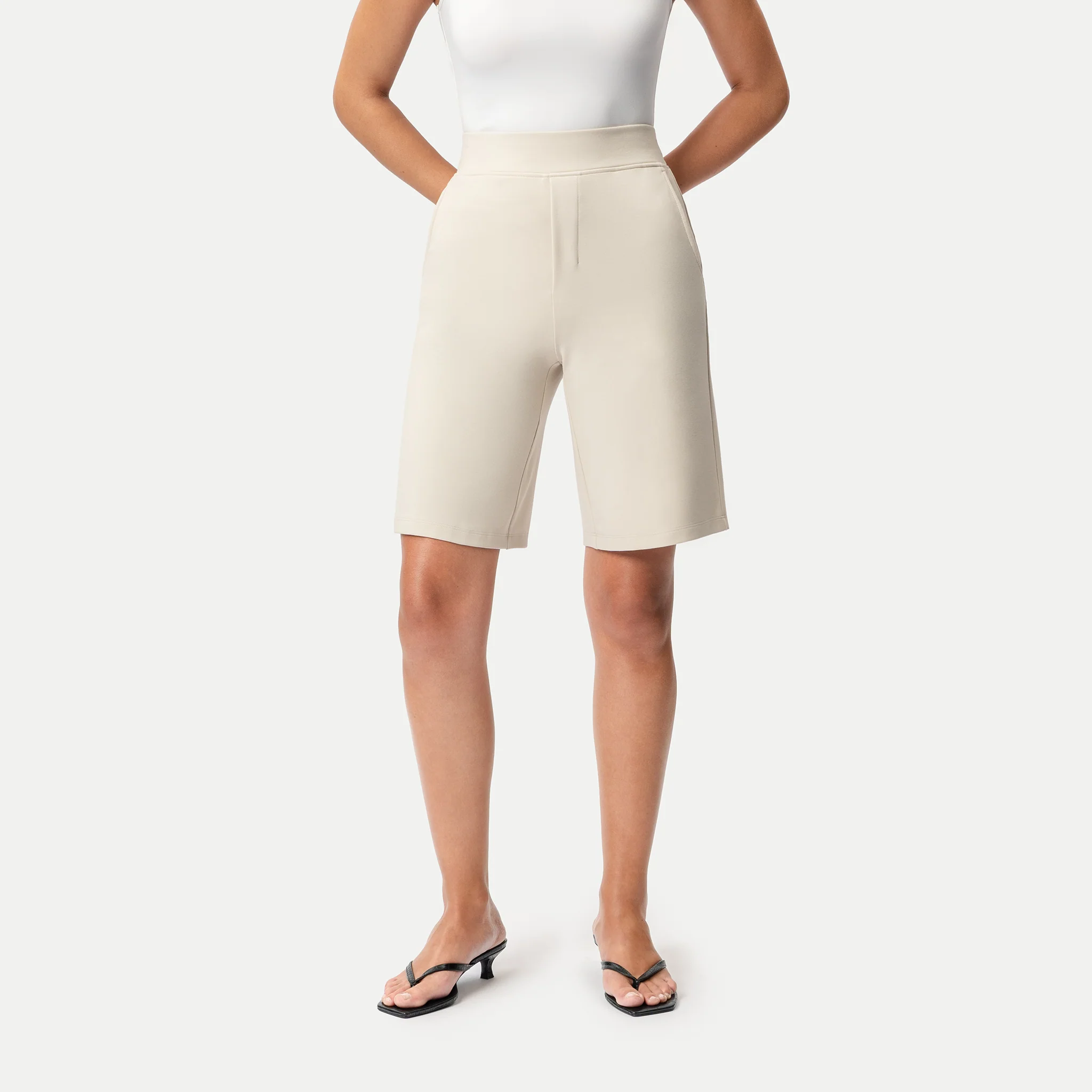 Light Ponte Shorts - Image 23