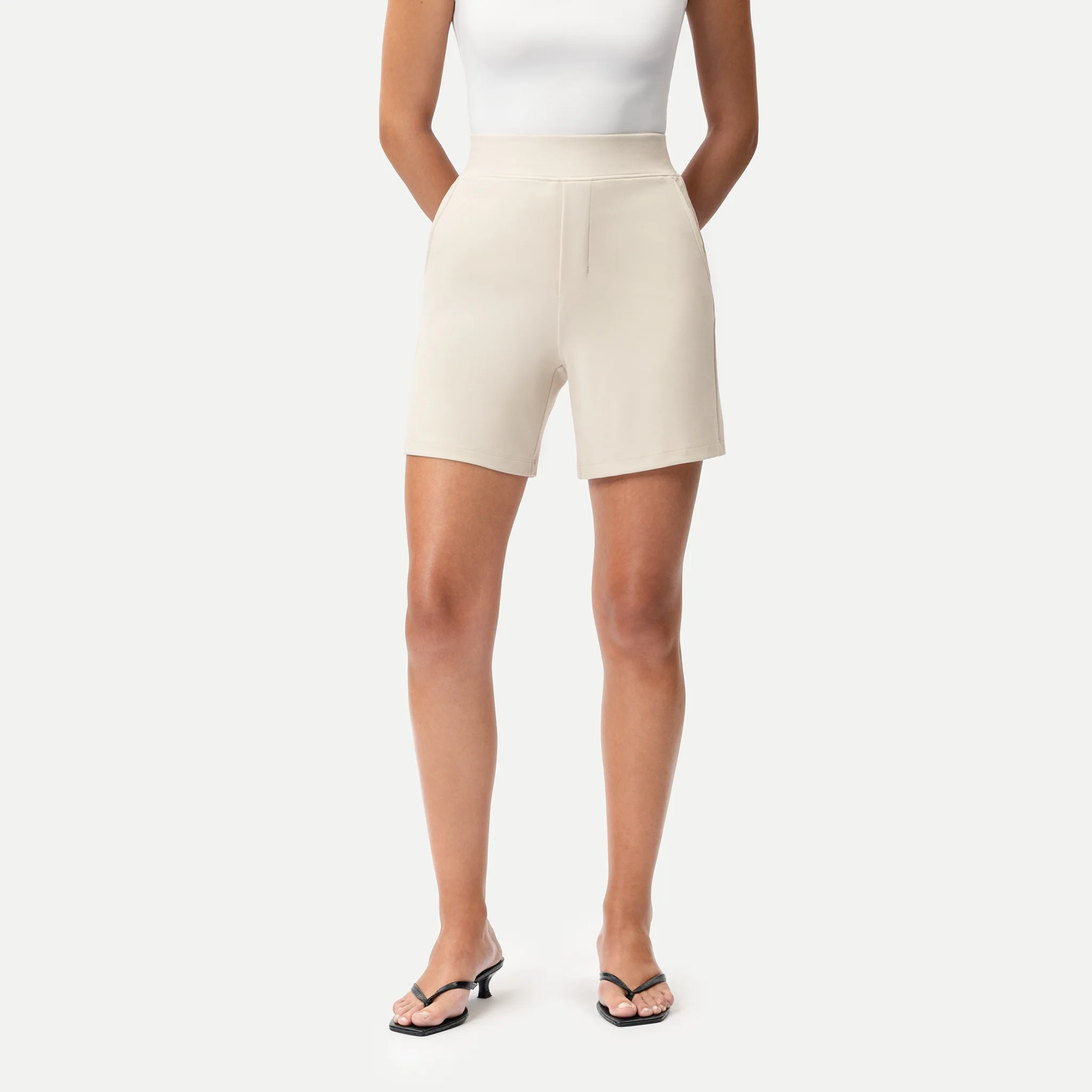 Light Ponte Shorts - Image 9