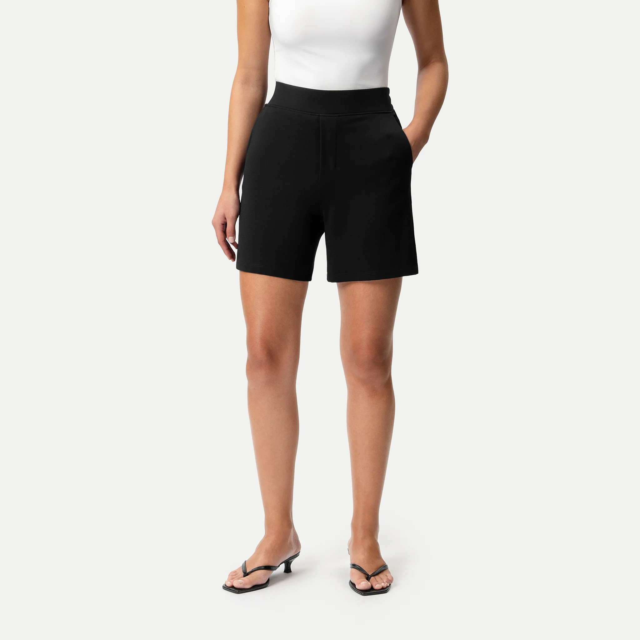 Light Ponte Shorts - Image 9