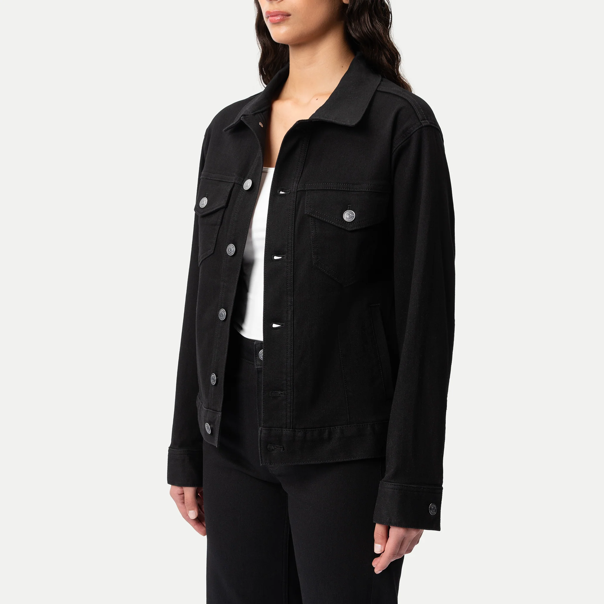 Stretchy ComfortDenim™ Jacket - Image 5