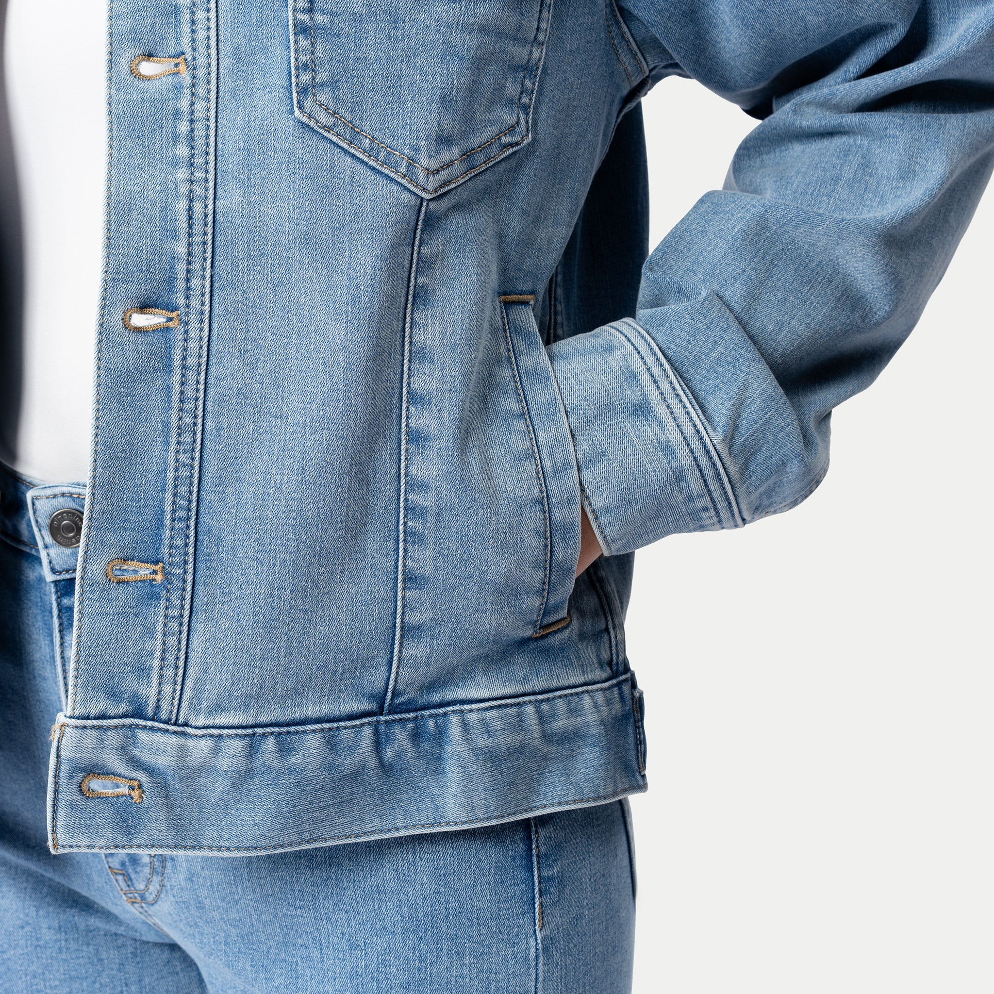 Stretchy ComfortDenim™ Jacket - Image 6