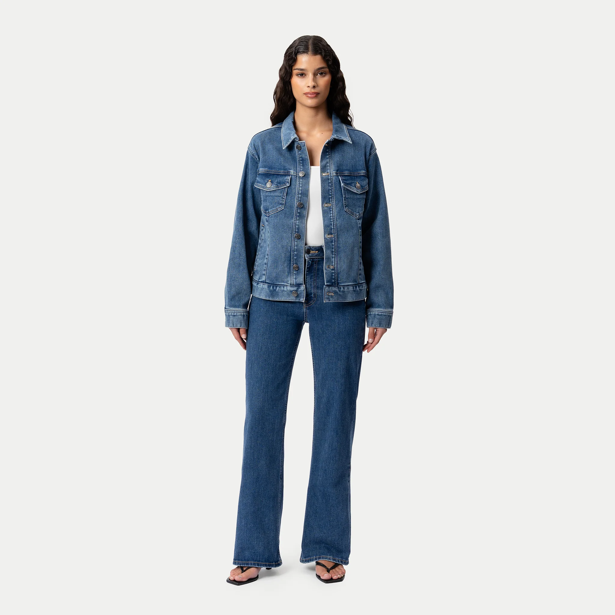 Stretchy ComfortDenim™ Jacket - Image 6