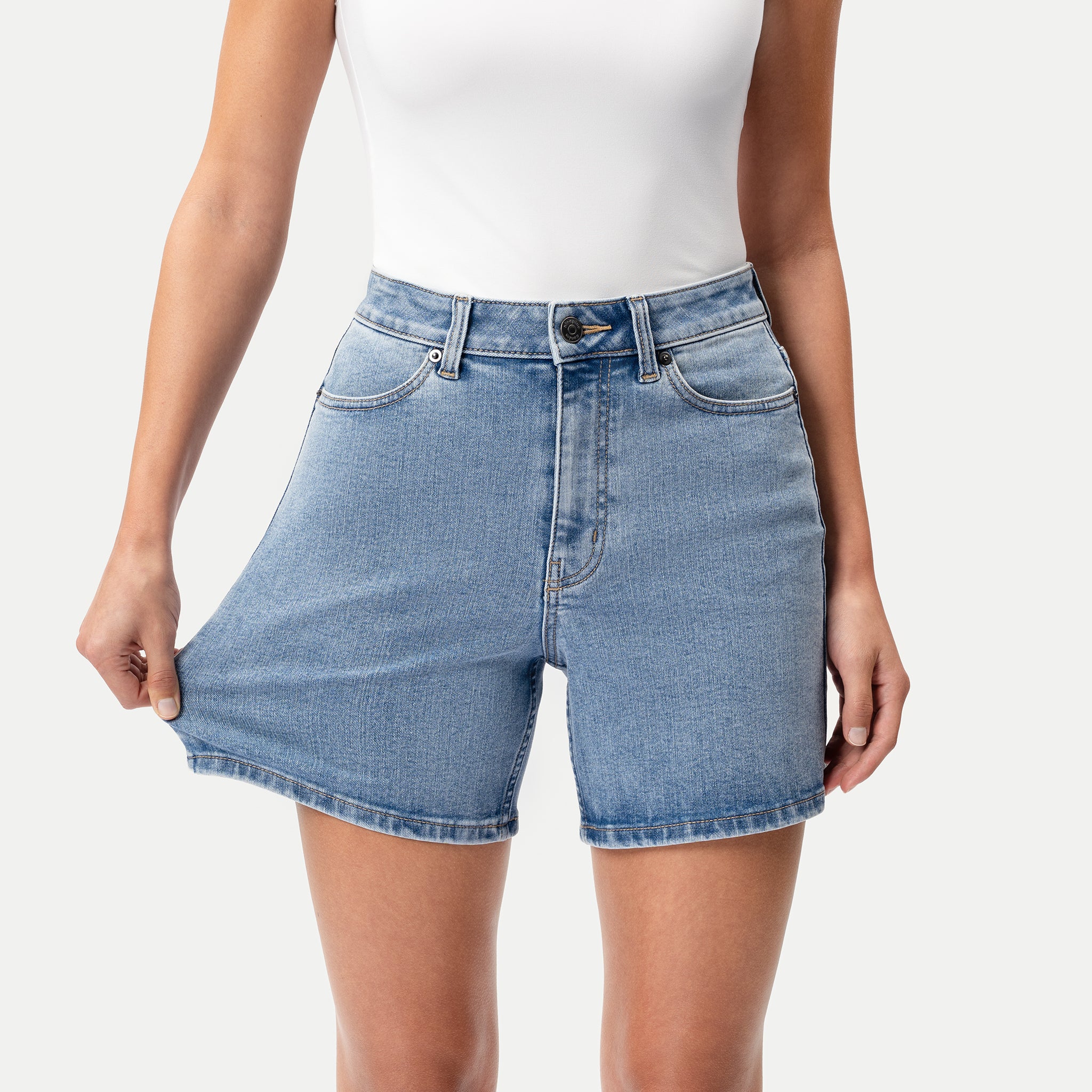 Stretchy ComfortDenim™ Shorts - Image 8
