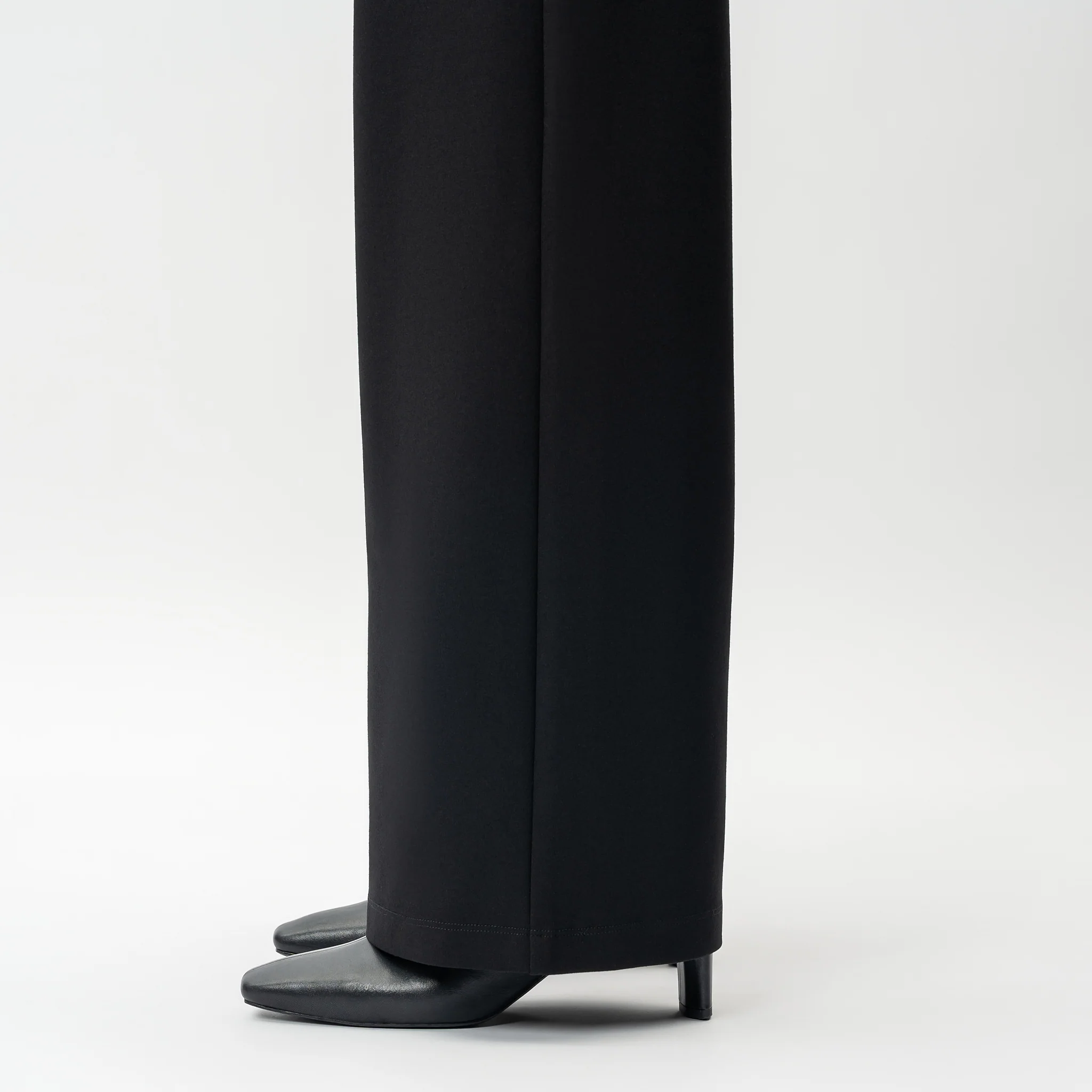 Tailored Ponte Relaxed Trouser - Image 10