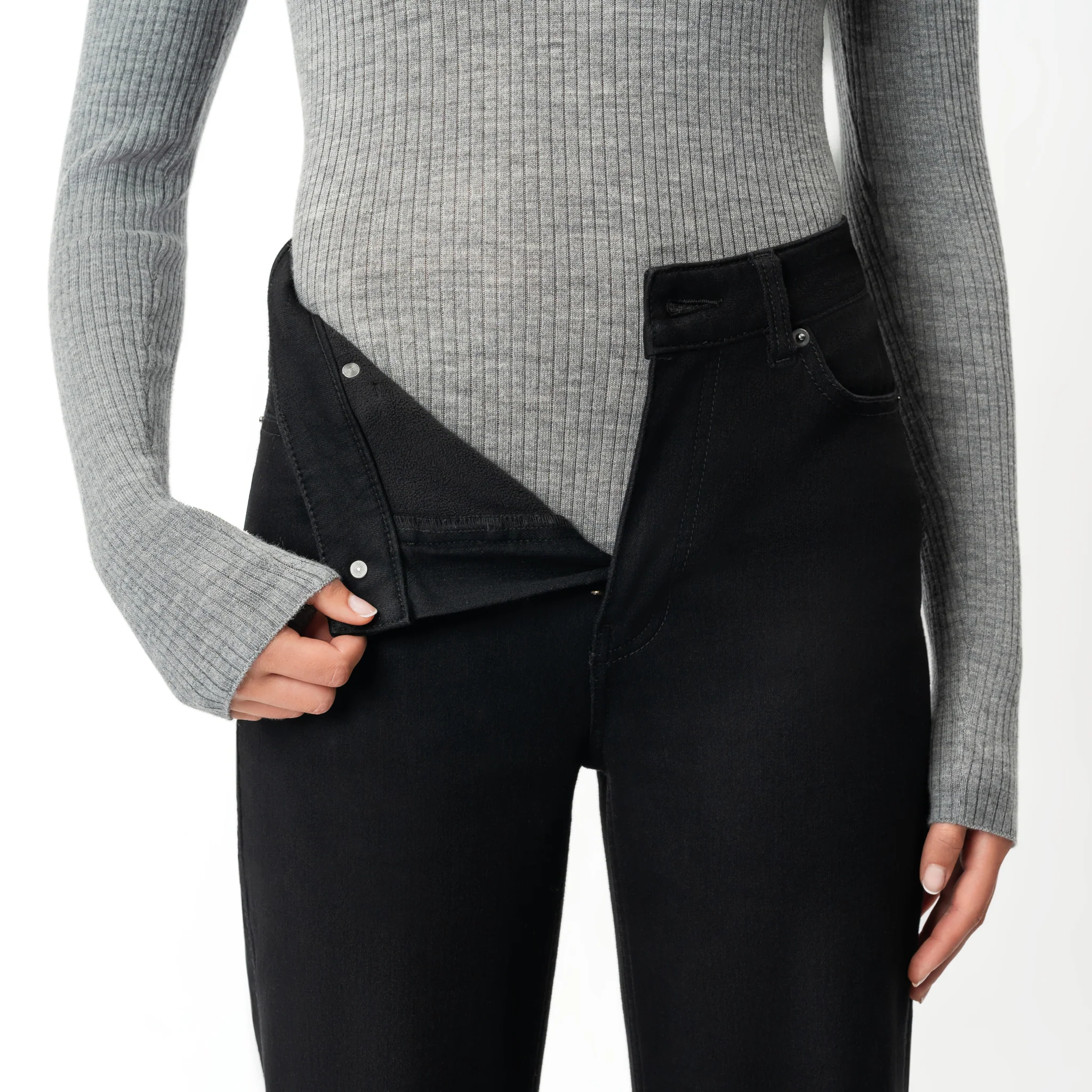 Winter FleeceDenim™ Relaxed Jeans - Image 10