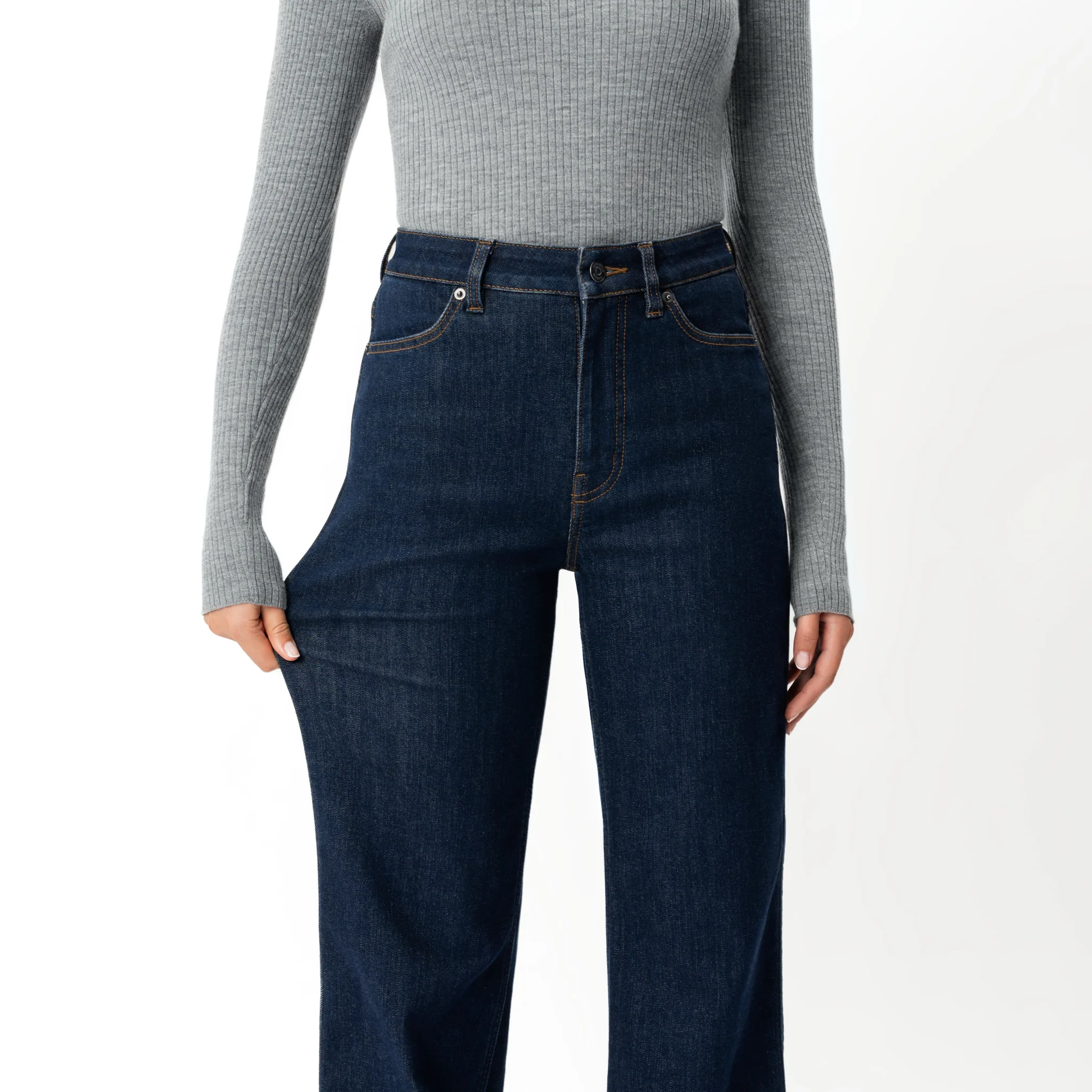 Winter FleeceDenim™ Relaxed Jeans - Image 5